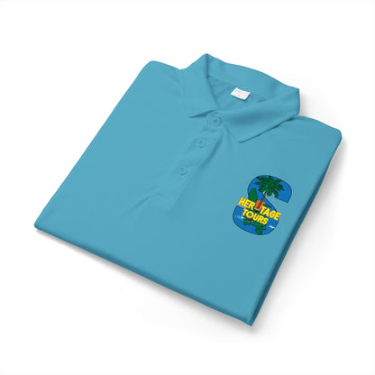 Tropical 'S' Logo Polo — Shoreline Tours Embroidered Performance Shirt