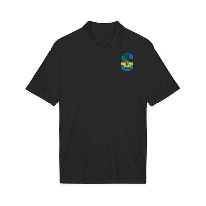 Tropical 'S' Logo Polo — Shoreline Tours Embroidered Performance Shirt