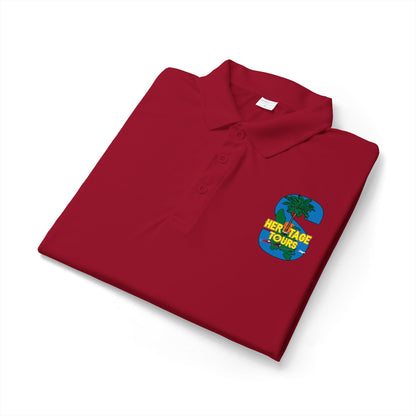 Tropical 'S' Logo Polo — Shoreline Tours Embroidered Performance Shirt